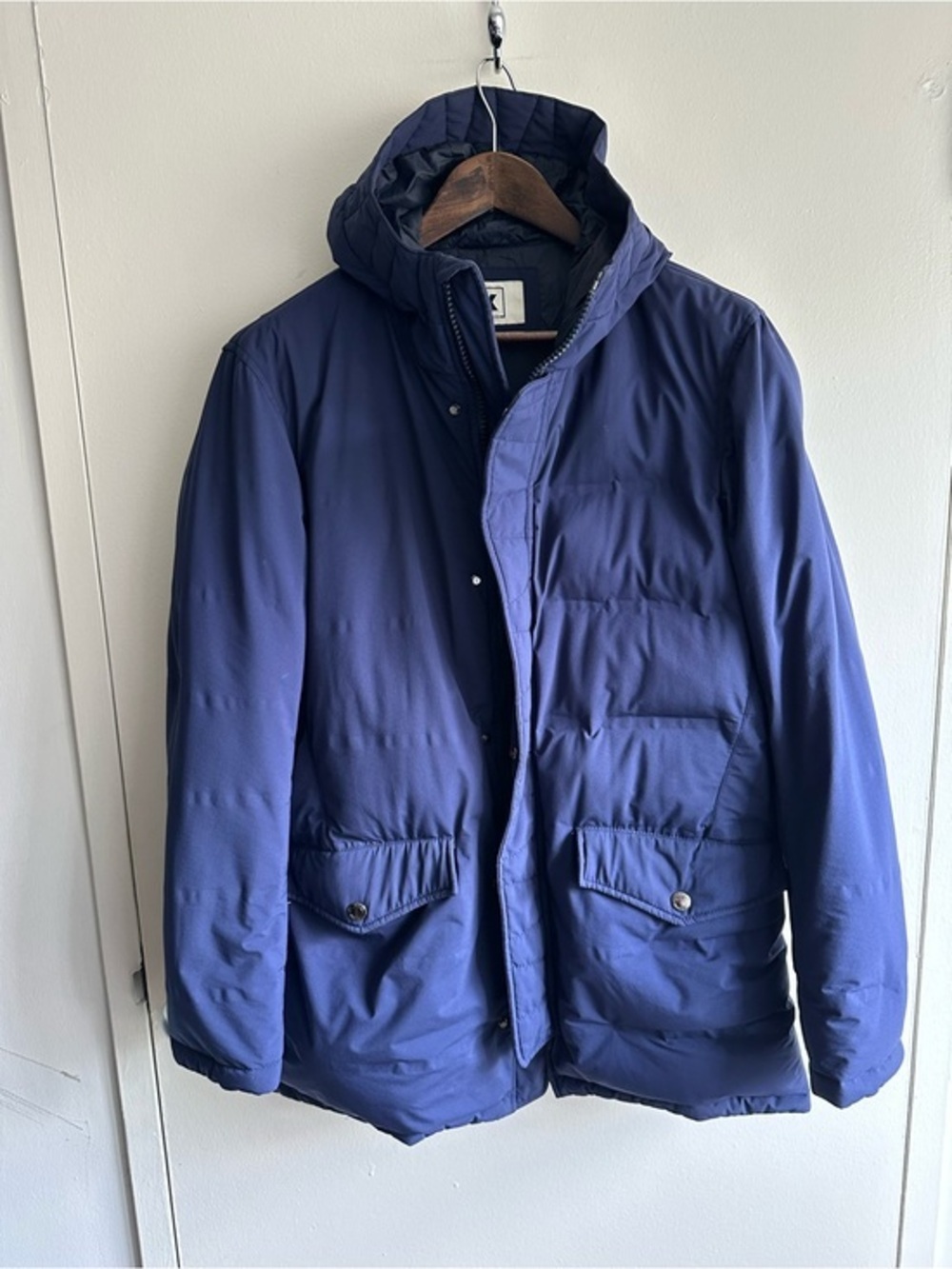 Kiton Kired Winter Japanese Nylon Goose Down Winter Coat EU52
